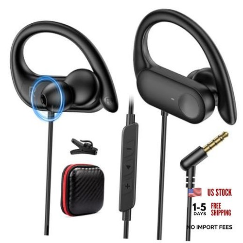 5mm sport wired earbuds - wired, with