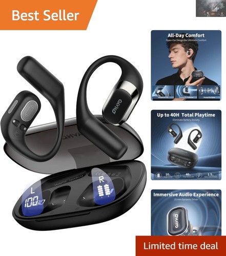 Ergonomic open ear - open, headphones