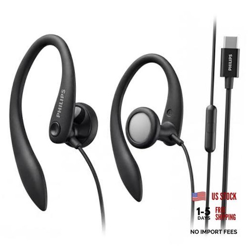Philips usb wired earbuds - usb-c,