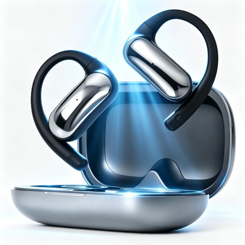 Open ear headphones wireless - open,