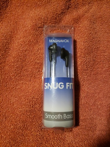 Magnavox snug fit earphones - snug,