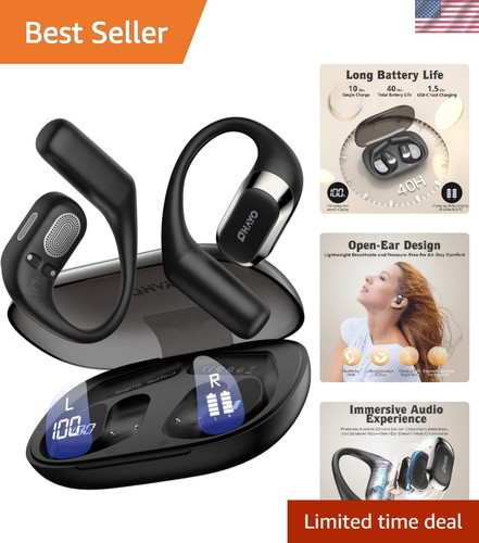 Ergonomic open ear earbuds - open,