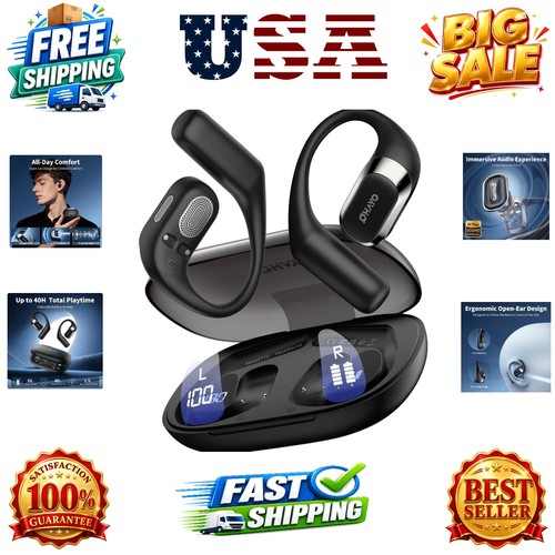 Open ear headphones - open, headphones,over